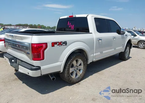 2017 Ford F-150 Platinum из США, поврежденный, VIN 1FTEW1EG1HFA33307